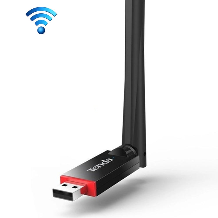 Tenda U6 Portable 300Mbps Wireless USB WiFi Adapter External Receiver Network Card with 6dBi External Antenna, U6 Tenda U6 Portable 300Mbps Wireless USB WiFi Adapter External Receiver Network Card with 6dBi External Antenna, U6
